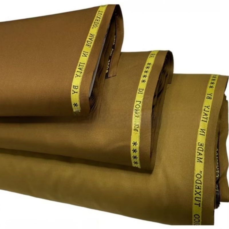 kain seragam pemda khaki bahan baju pdh pns semiwool premium terbaru