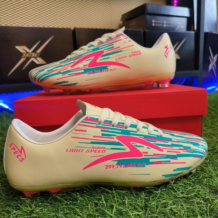 Sepatu Bola Specs Estadio Lightspeed Reborn Accelerator Metasala Swervo Spyder Predator Satu Elite A