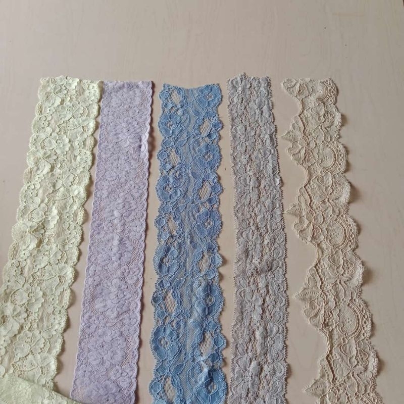 Renda Stretch harga Rp 2500/1M