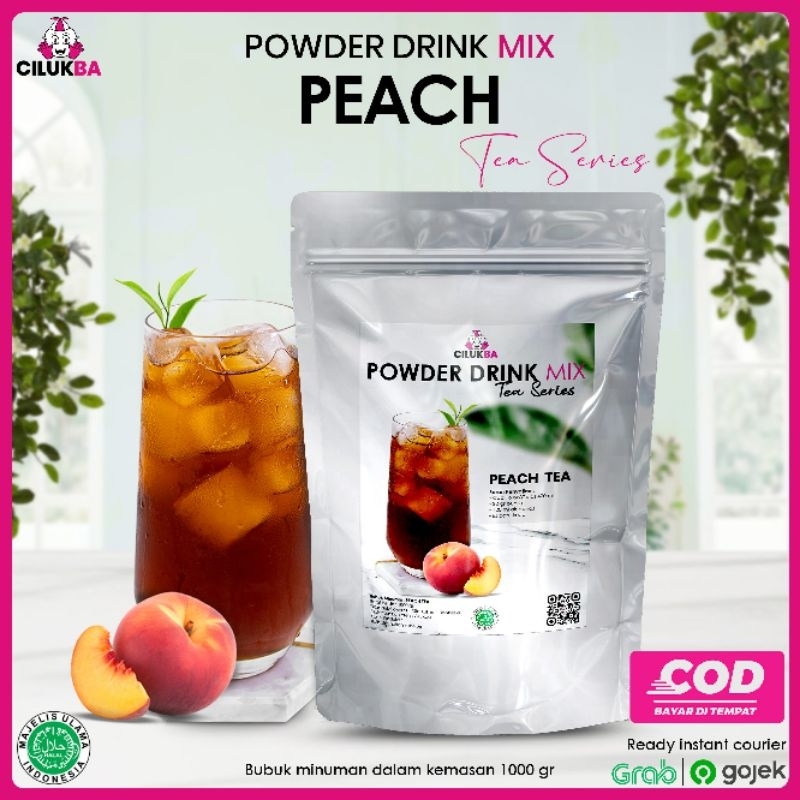 

Bubuk Minuman Instan Rasa Peach Tea 1kg / Powder Drink Mix