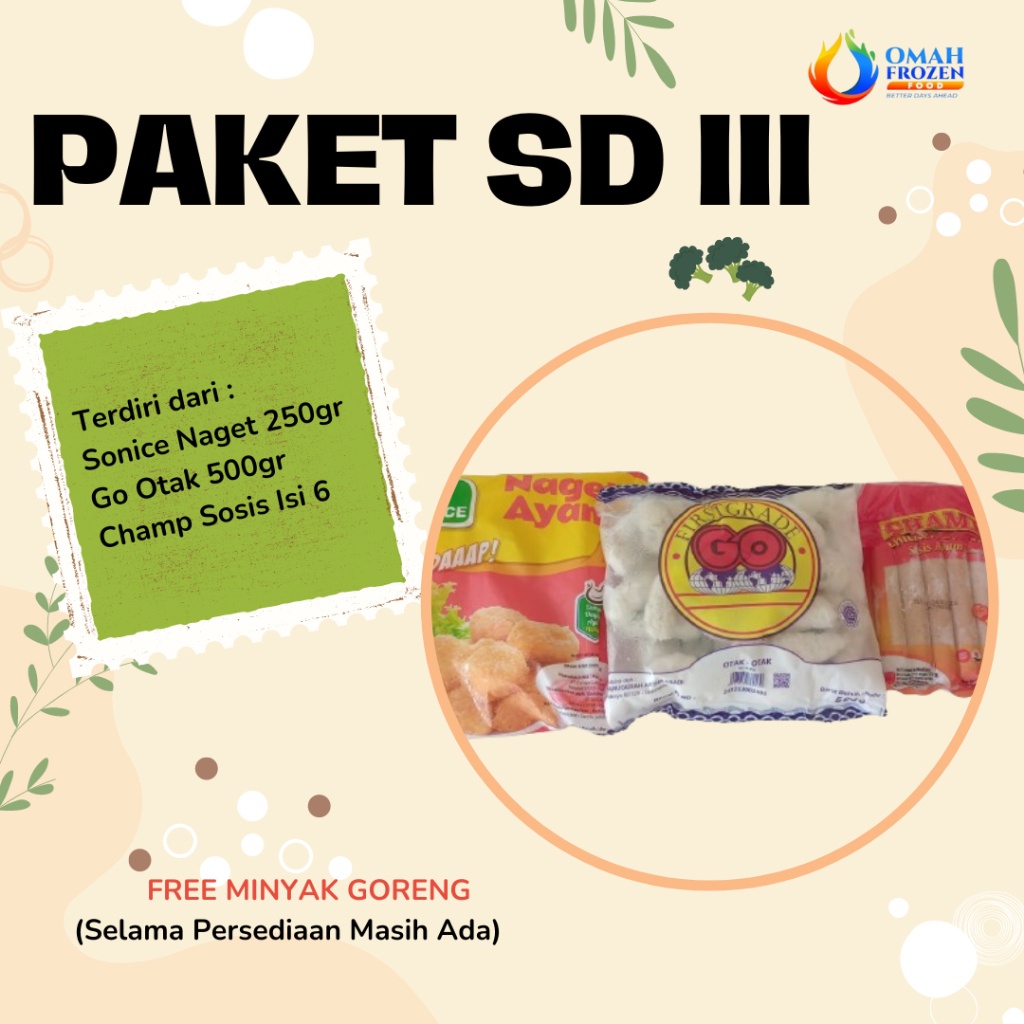 

DIJAMIN ORI Paket Frozen Food Paket Ramadhan Paket Murah SD III