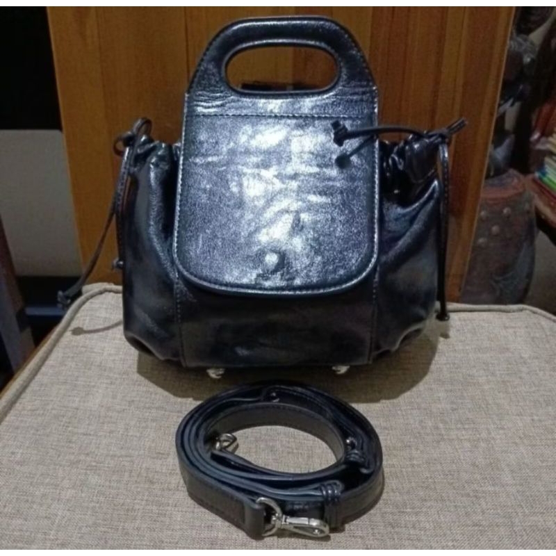 Tas Sling / Top Handle kulit