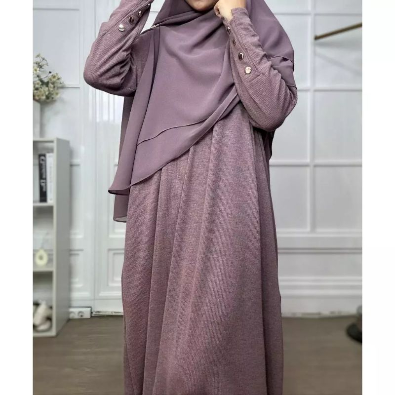 celine abaya knit by yoora sarah