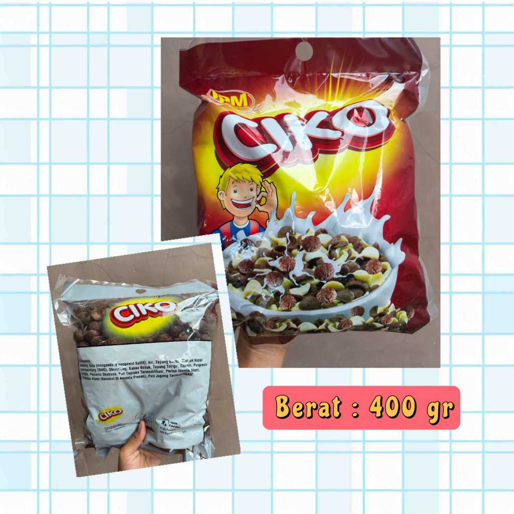 

CIKO SEREAL CHIKO SEREAL 400 GR SAK