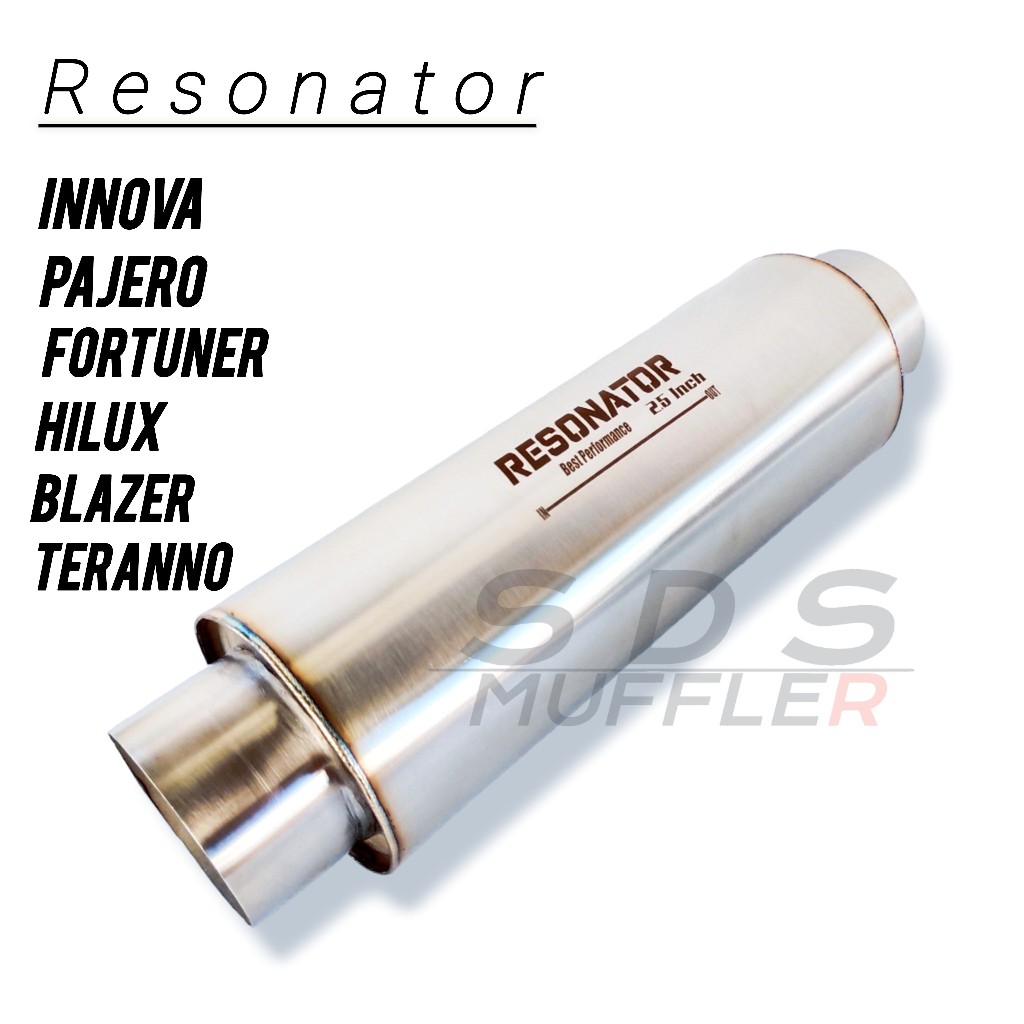 RESONATOR ORIGINAL INLET 2,5 INCH UNIVERSAL MOBIL