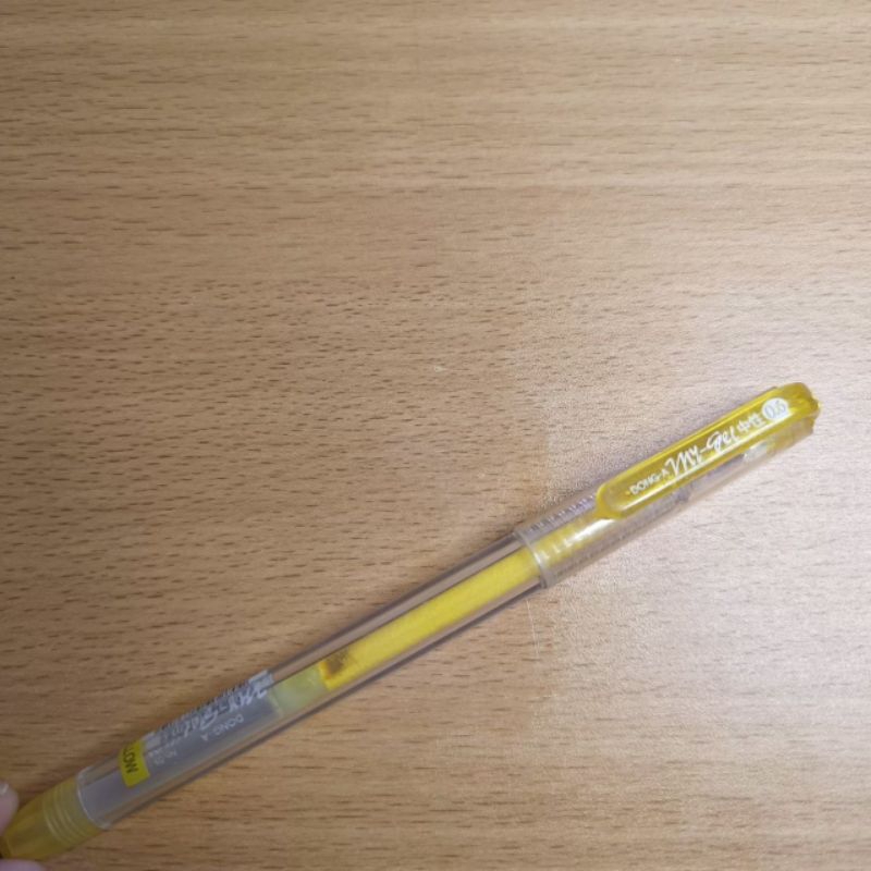 

PULPEN / BALLPOINT DONGA MY GEL 05 YELLOW/KUNING