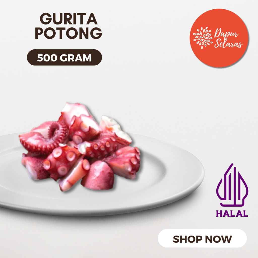 

Tako Leg / Gurita Potong 500 Gram