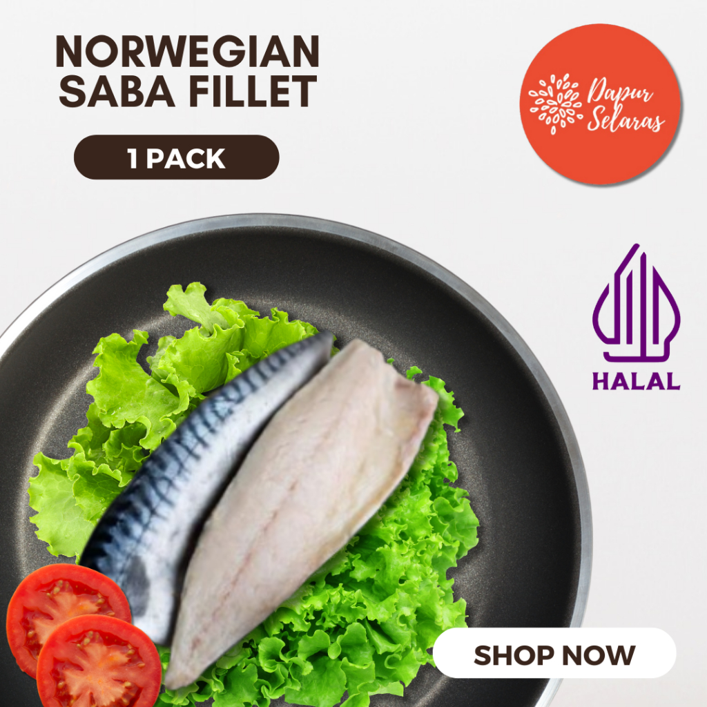 

Ikan Saba / Makarel Fillet Norwegia 1 Pack