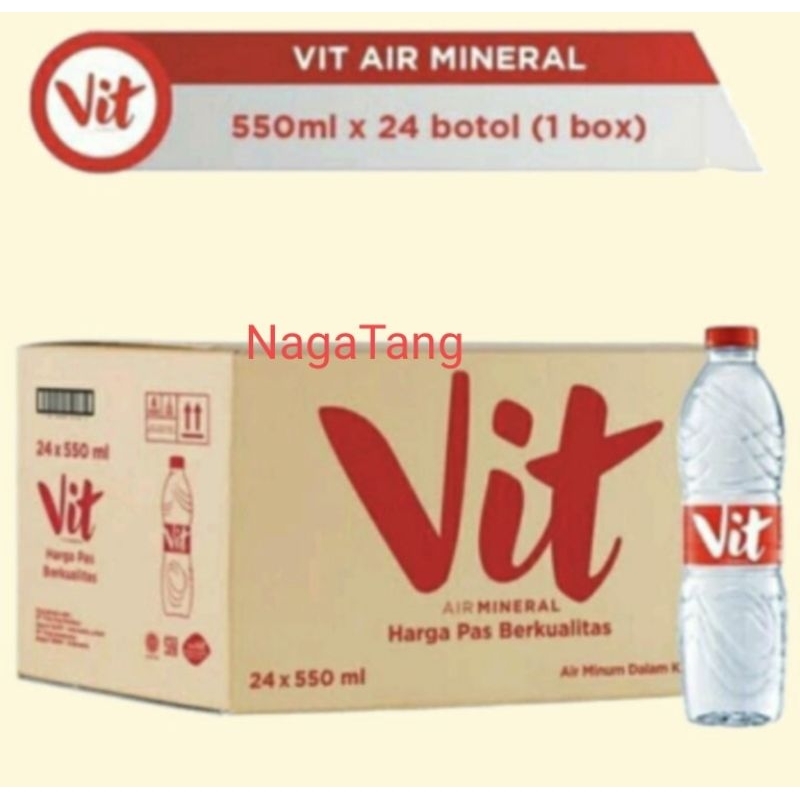 

VIT AIR MINERAL 550ML 1 DUS ISI 24 BOTOL