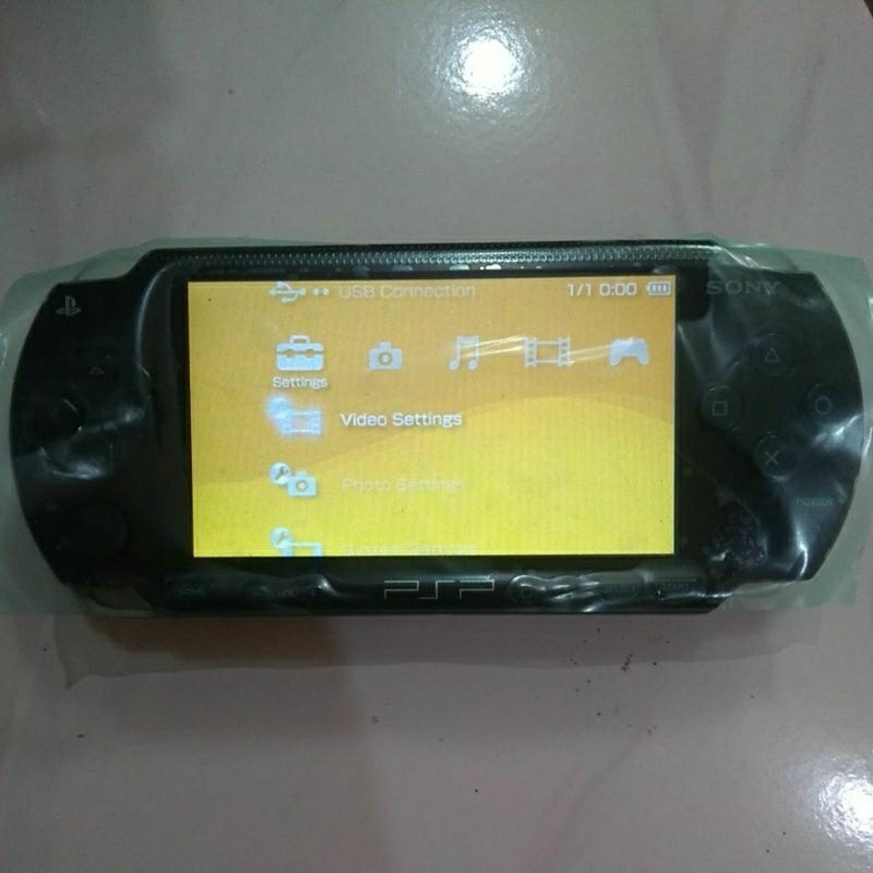 SONY PLAYSTATION PORTABLE 100X FAT PSP 100X FAT FREE 32GB GAME FULL BISA PS1 PSX SEGA SUPER NINTENDO
