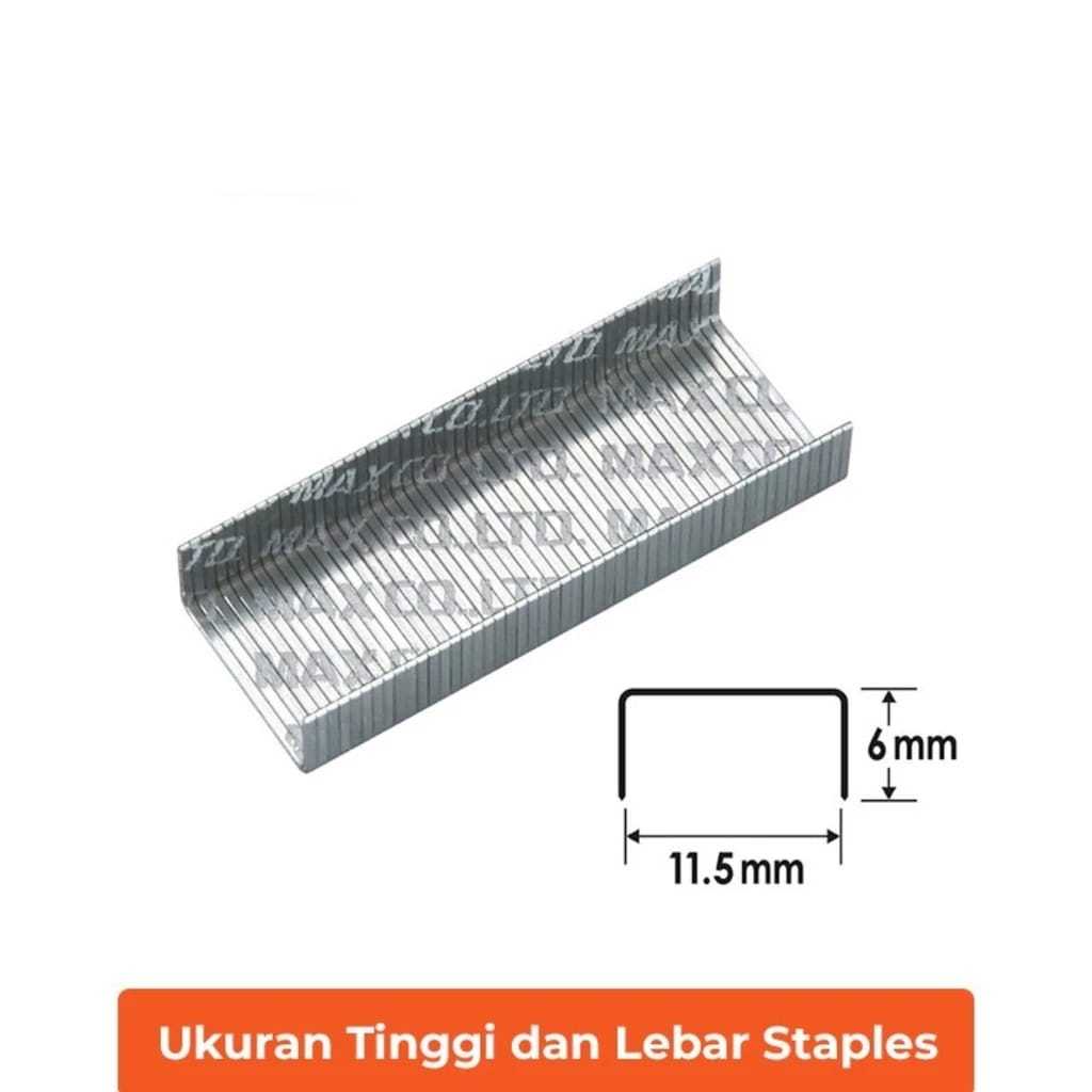 

Isi Staples No 3 1 M Max i Box Kecil Isi 1000 Stapes
