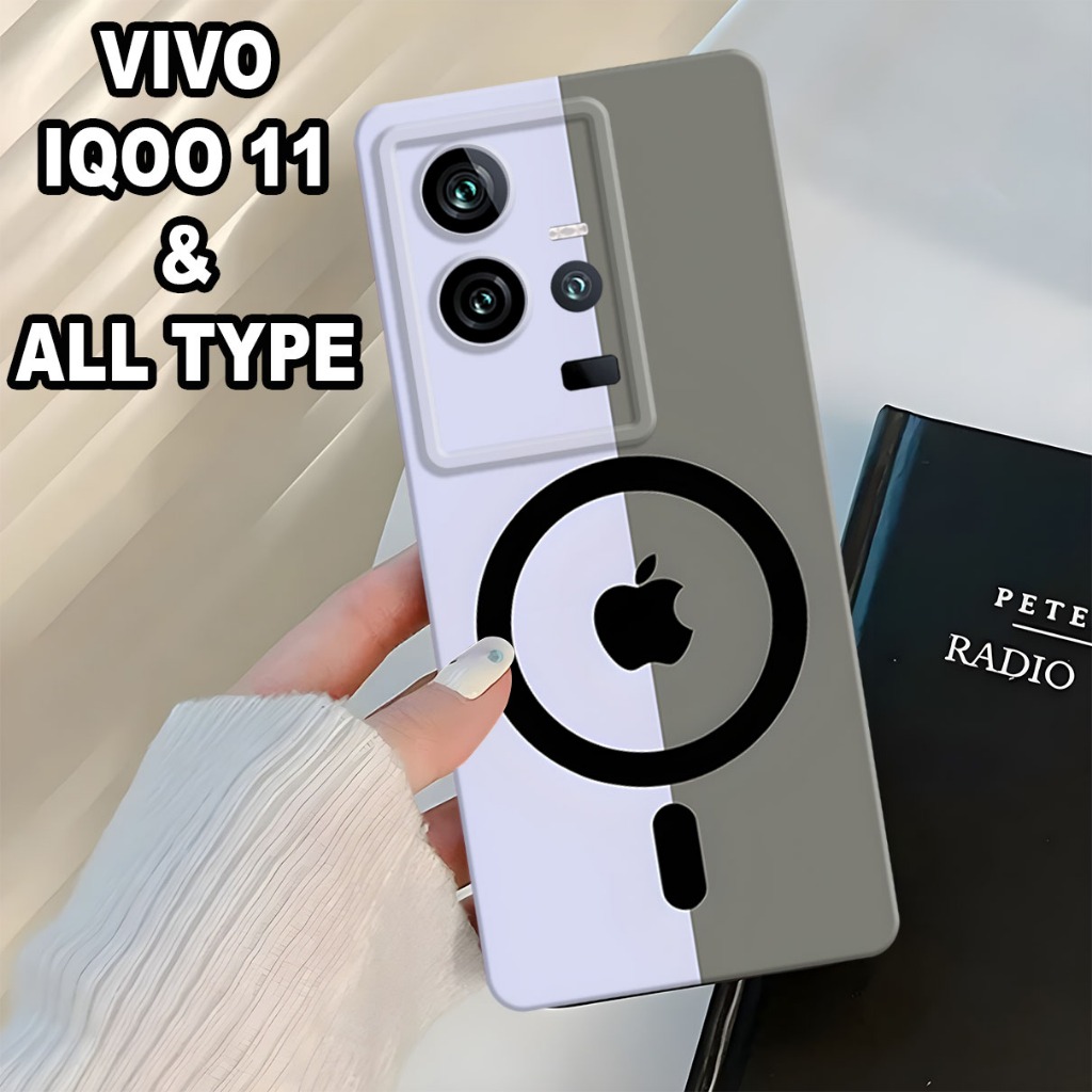 (GC28) Softcase karet Hp IQOO 11 Terbaru 2024 / Case IQOO 11 Silikon Tpu Pro Camera / Kesing IQOO 11