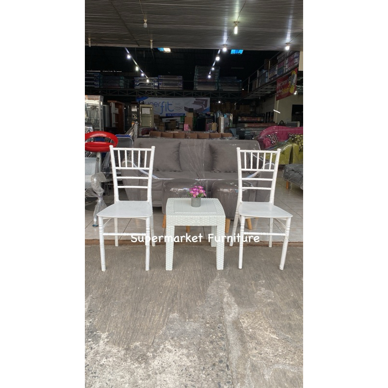 KURSI PLASTIK TIFANNY CLUB KURSI SANTAI CLUB KURSI TAMU TERAS SET