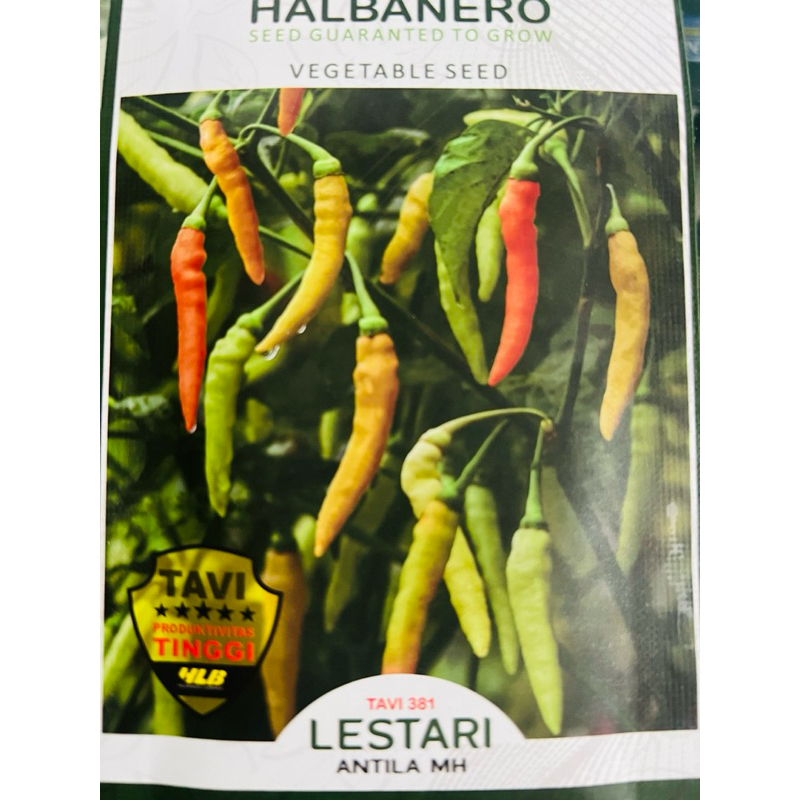 Benih cabe Rawit Unggul LESTARI 10 Gr Halbanero