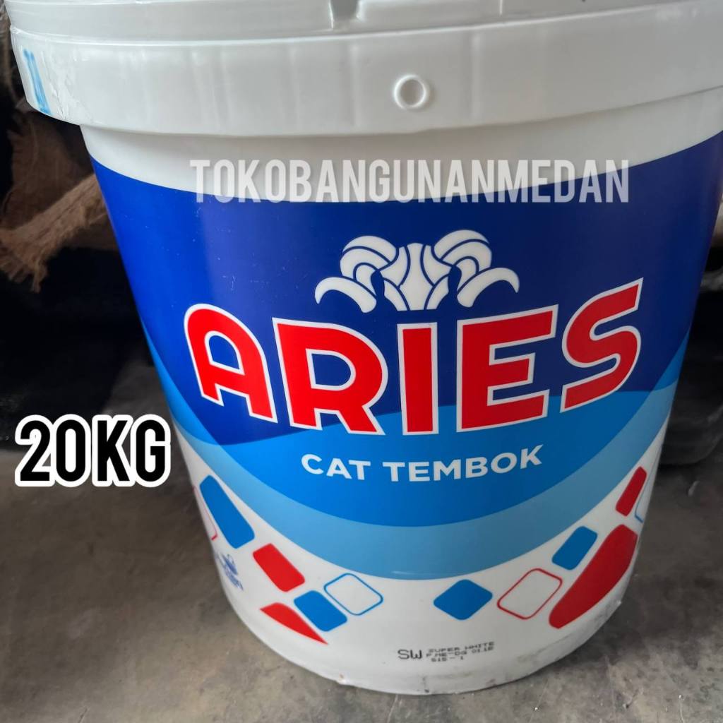 Cat Tembok Dinding White Putih 20 kg ARIES by AVIAN Brands