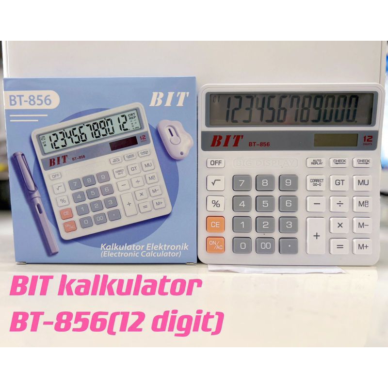 

Kalkulator 12 Digit BT 856 BIT