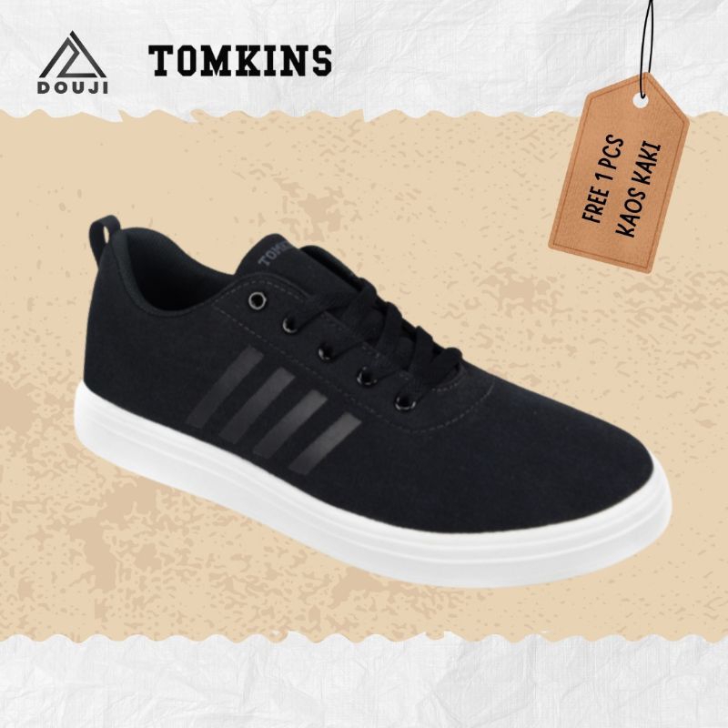 Tomkins Jewell Alpha sepatu sneakers pria dewasa Original branded gratis kaos kaki