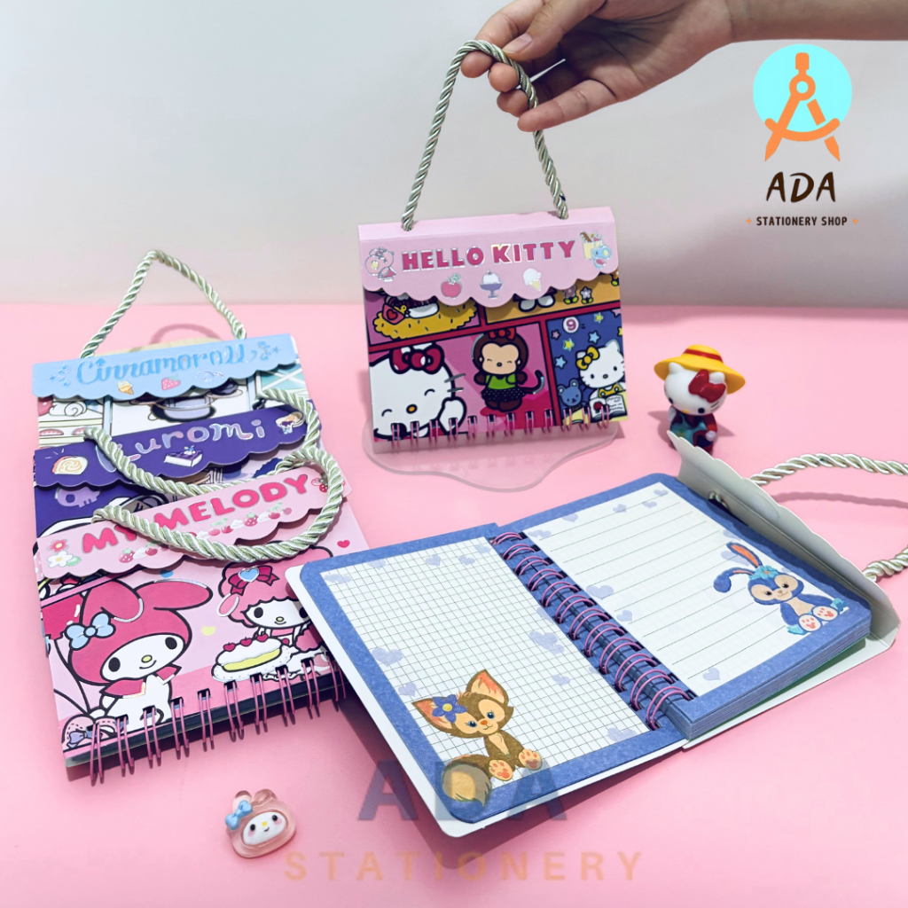 

NOTEBOOK LUCU/ WZ005/NOTEPAD/ MELODY/ CINAMOROL