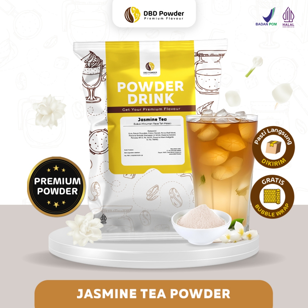 

Bubuk Minuman Teh Melati - Powder Jasmine Tea