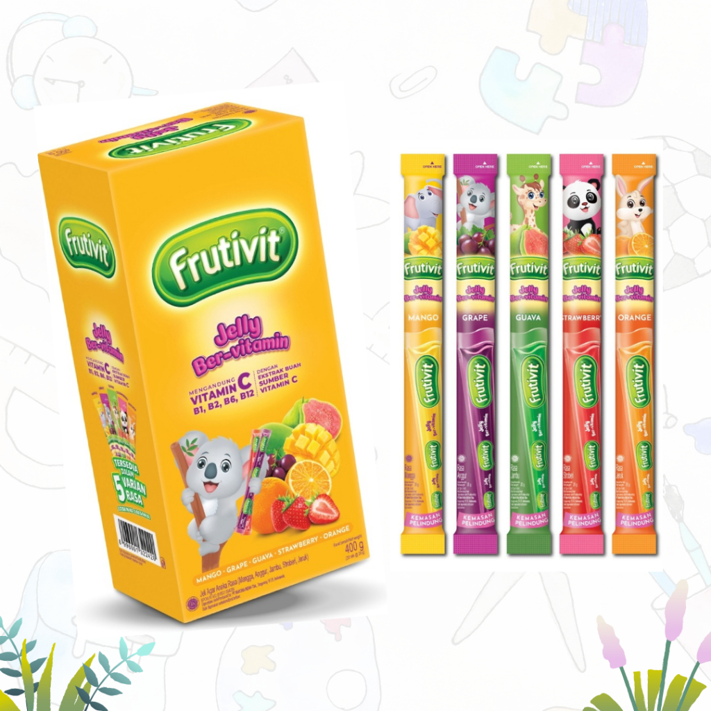 

Frutivit Jelly Ber-vitamin Aneka Rasa (1Dus)