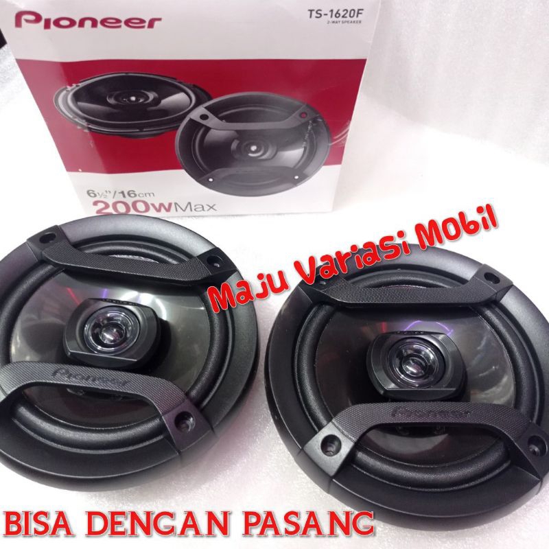 Speaker PIONEER 6 Inch Pintu Mobil ORIGINAL/ Speaker Coaxial 2 Way Pioneer TS 1620F