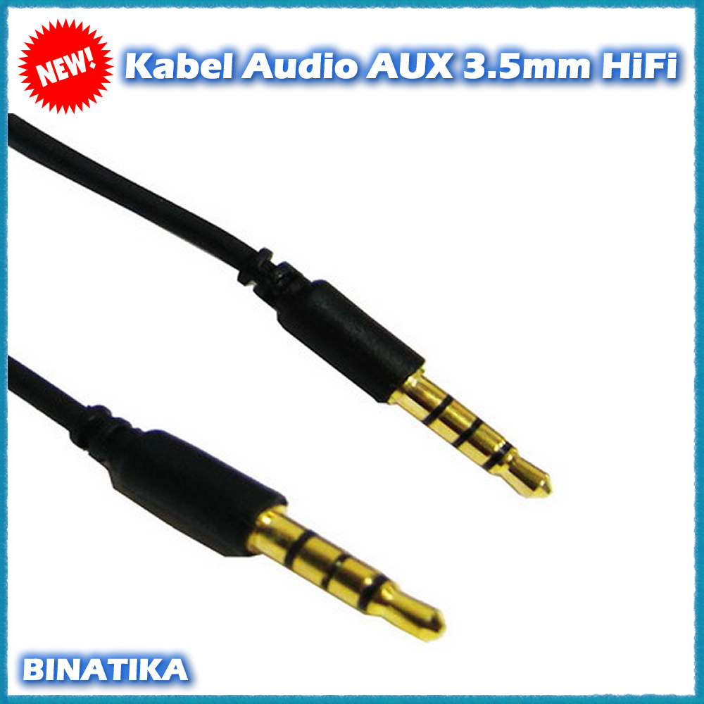 Kabel Audio AUX 3.5mm HiFi Good Quality