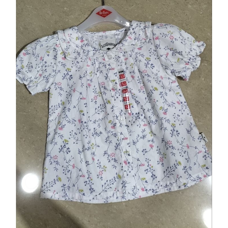 LEE COOPER BABY & KIDS GIRL atasan blouse anak cewek / perempuan size 6  bulan - 12 tahun