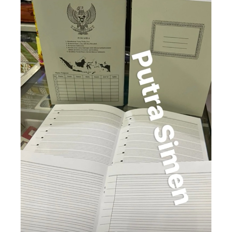

Buku Tulis Garis 3 / Garis 5