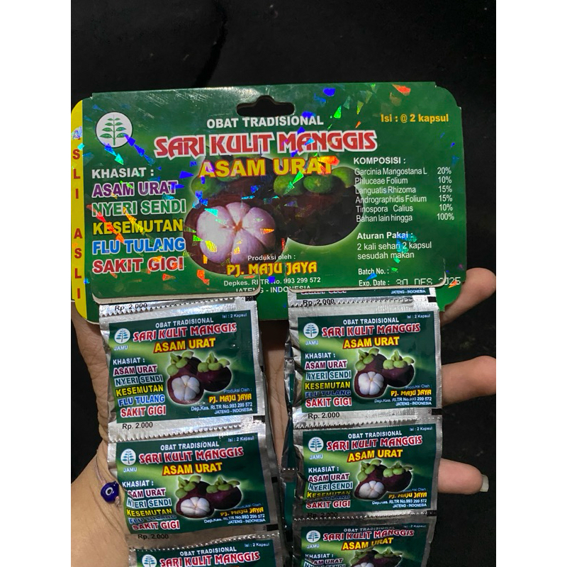 KAPSUL HERBAL SARI KULIT MANGGIS