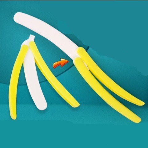 Mainan Pisau Pisang Viral Banana  Gravity Knife Butterfly Knife Fidget Toy Knife