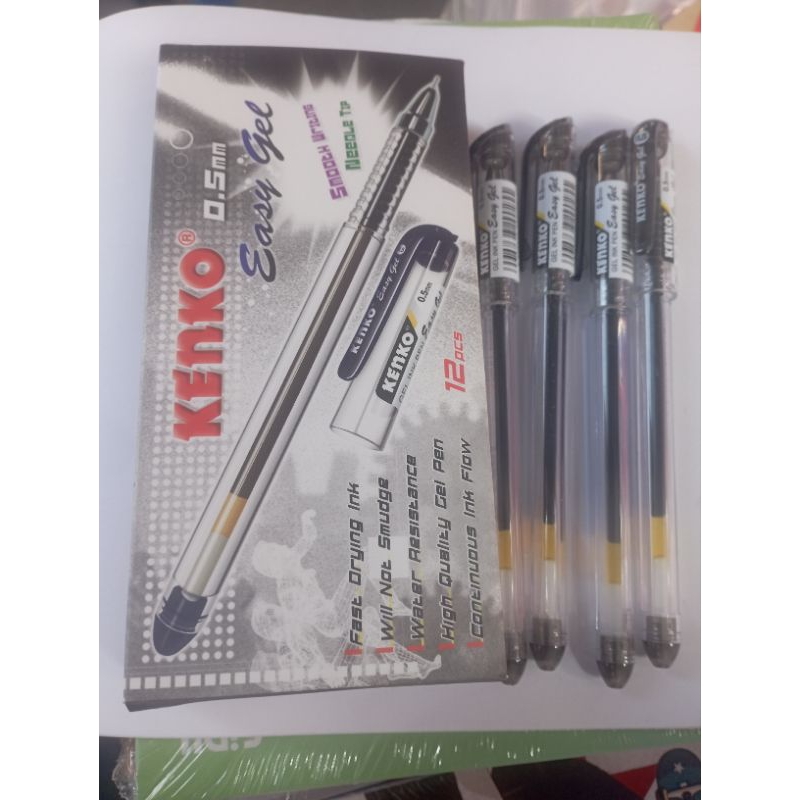 

Pulpen kenko MURAH easy gel || ketebalan O,5mm