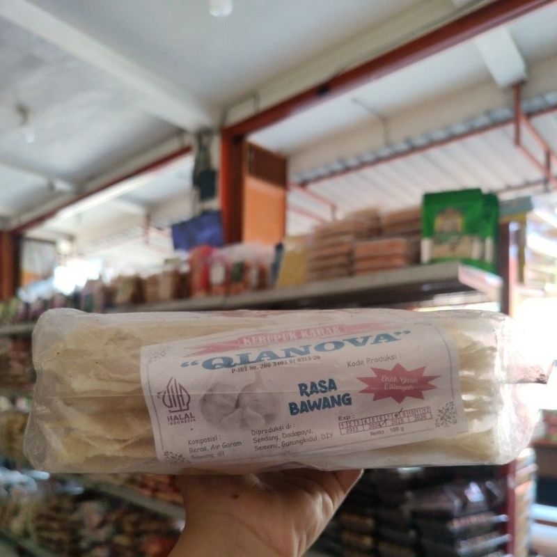 

Karak Mentah Qianova Rasa Bawang
