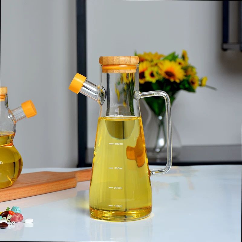 Botol Minyak Kaca | Botol Minyak Kaca Aesthetic | Botol Minyak Multifungsi | Botol Minyak Kaca 550ml