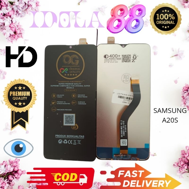 LCD FULLSET SAMSUNG A20S / A207 ORIGINAL TOUCHSCREEN LCD