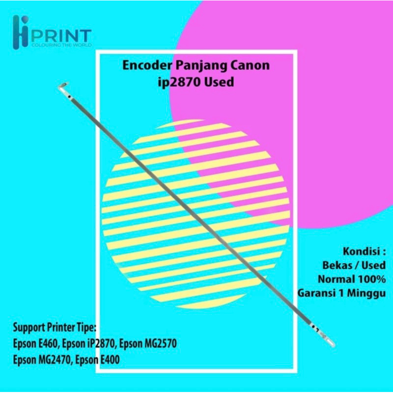 Encoder Strip Panjang Canon E460 MG2570s iP2870 E400 Printer MG2570 FPJNew18