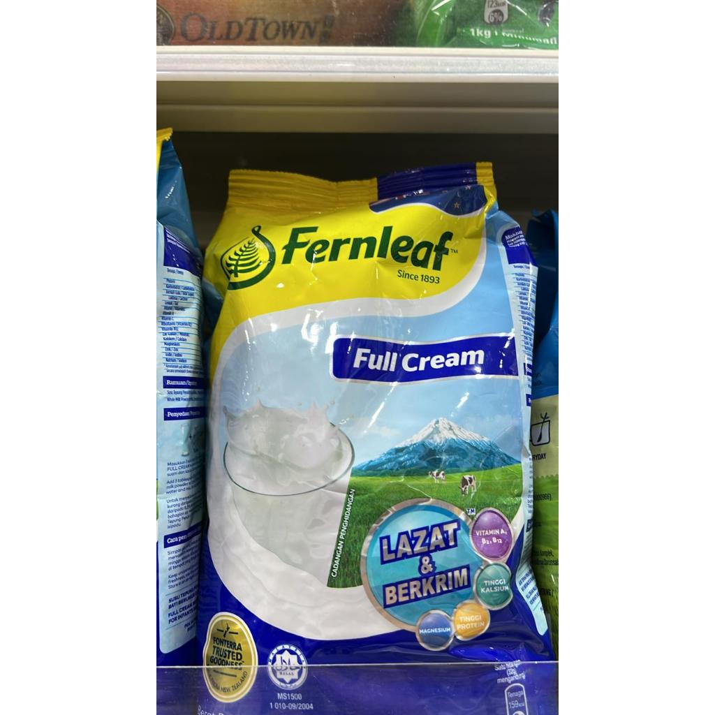 

New Zealand Milk Susu Fernleaf Family Full Cream 600gr Asli