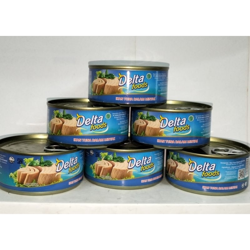 

DELTA Foods Ikan Tuna Kaleng 165g