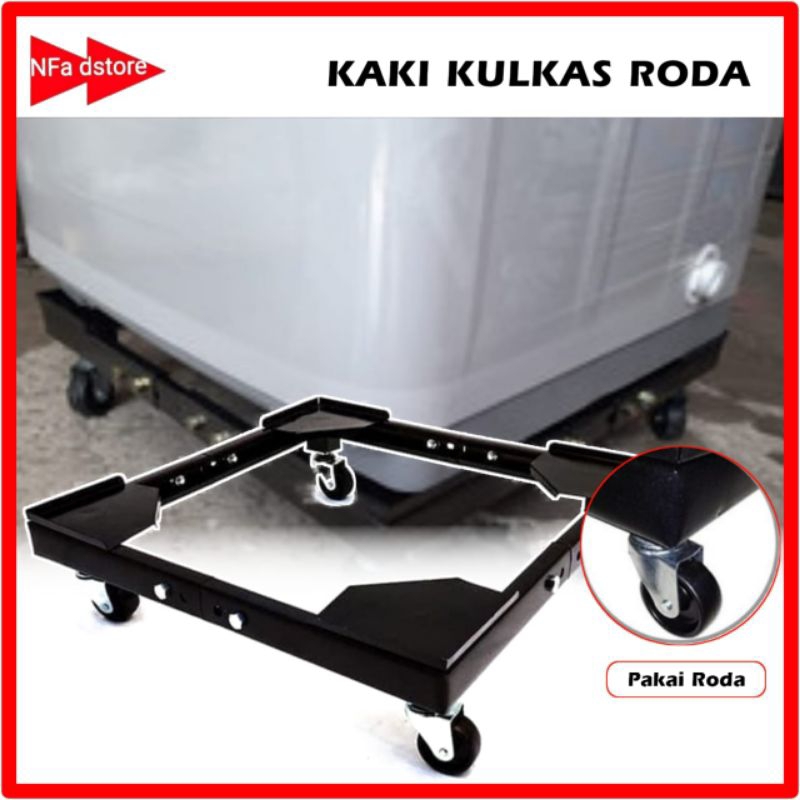 Kaki Kulkas Roda Mesin Cuci