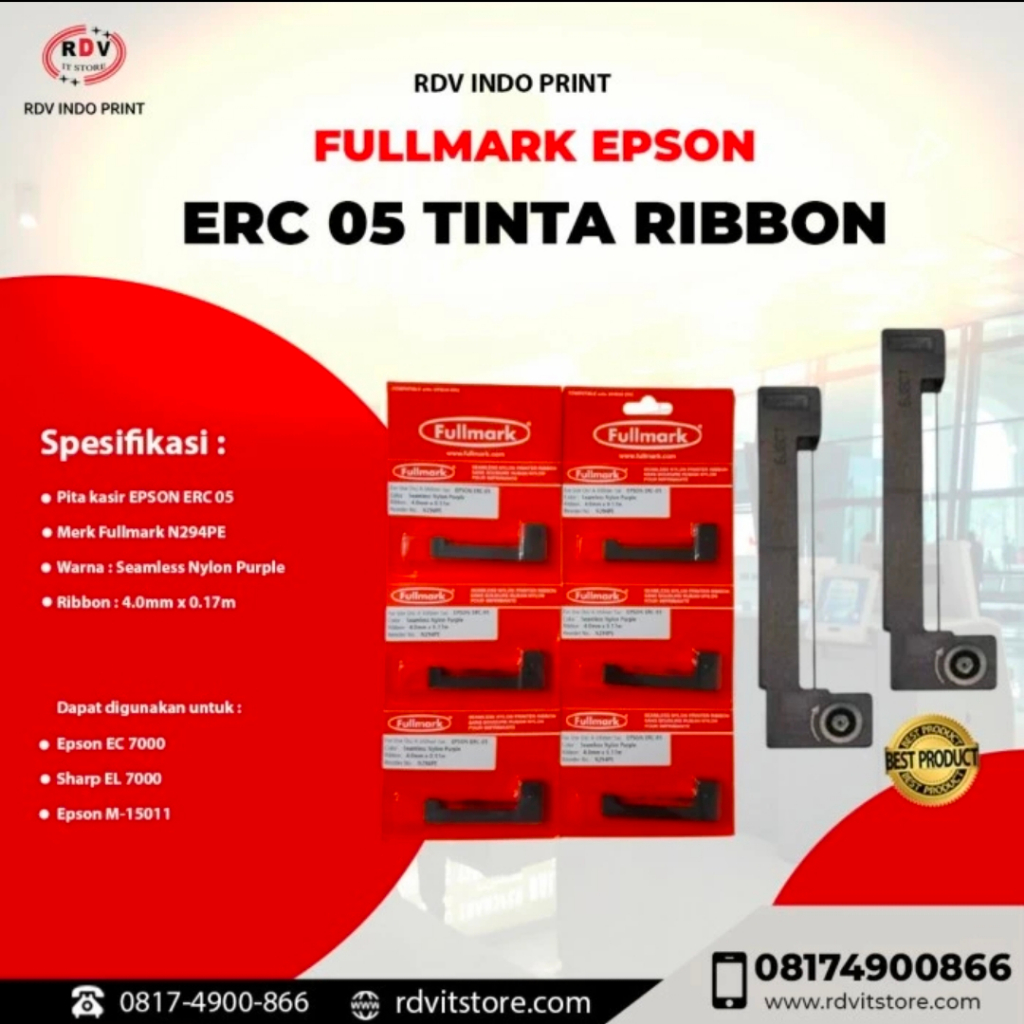 Tinta ribbon ERC 05 fullmark