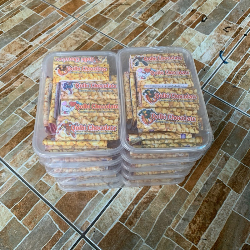 

Cokelat Qolbi 1 Bal Isi 10x25 250pcs Cokelat 2500gr