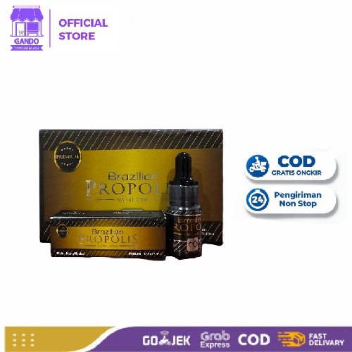 propolis  Brazilian mint 1 bok 5 botol Propolis Premium Membantu Menjaga Daya