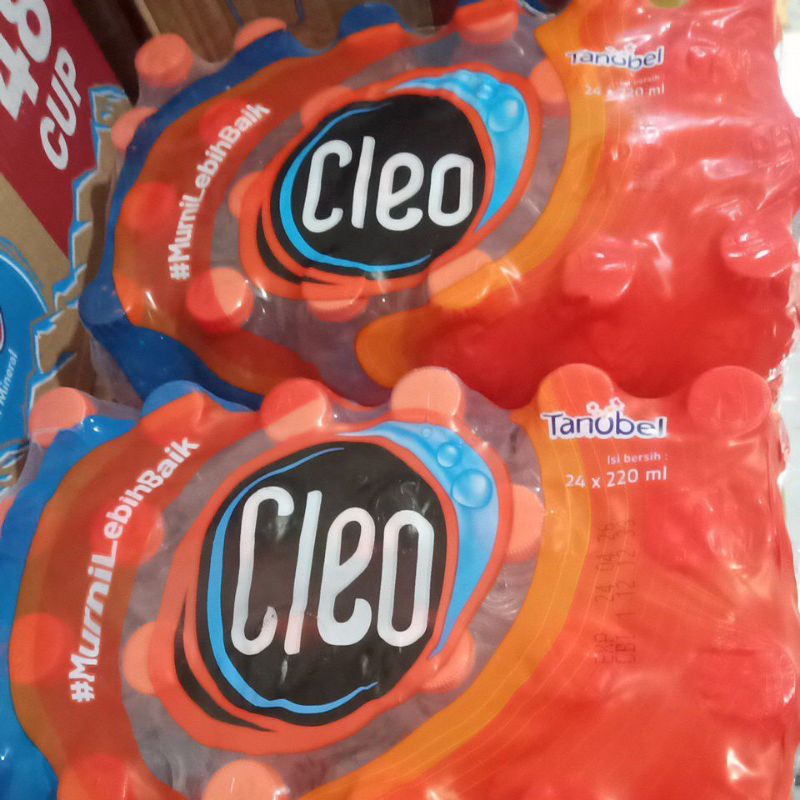 

Cleo air mineral botol 24 x 220ml