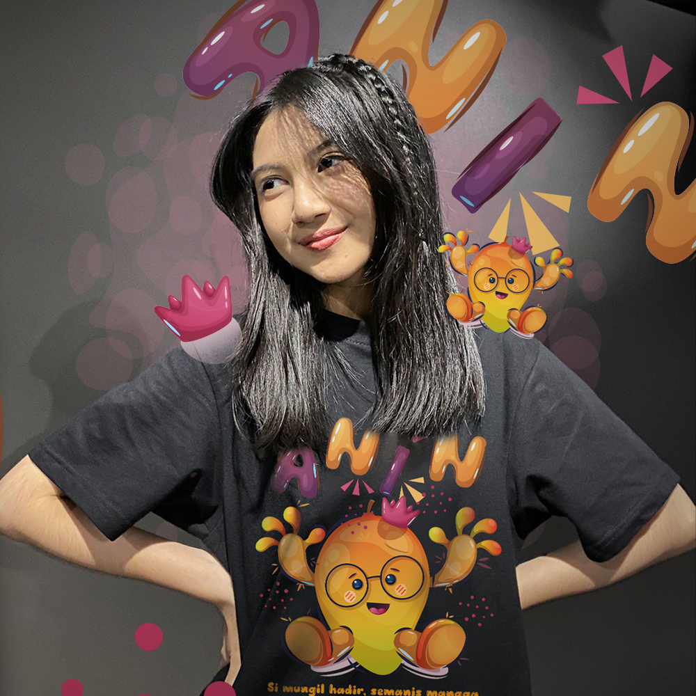 Kaos JKT48 Anin Jikoshoukai Edition