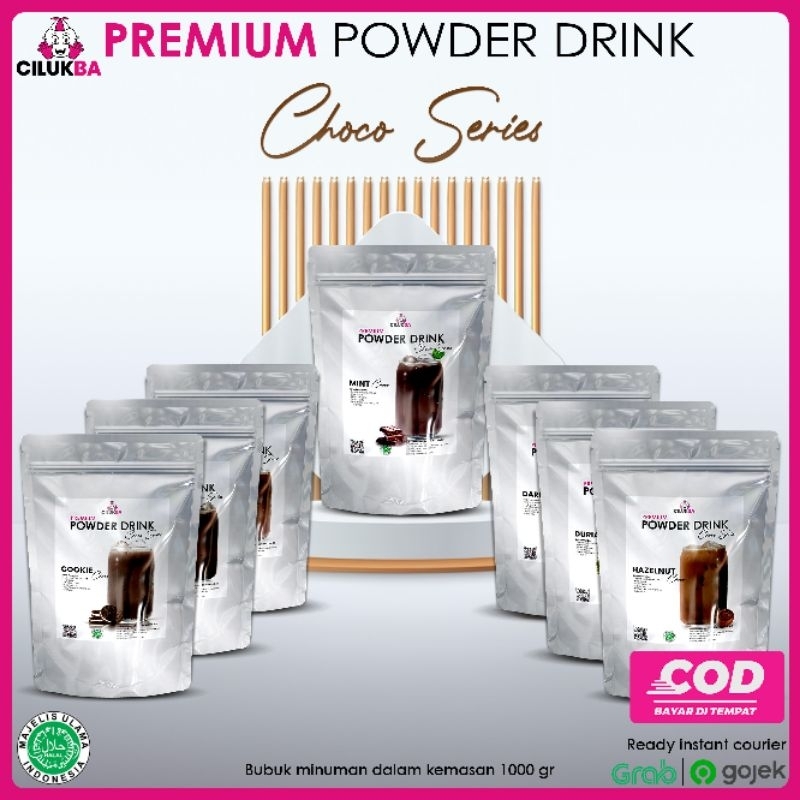 

Bubuk Minuman Premium Rasa Chocolate Series 1 kg / Premium Powder Drink