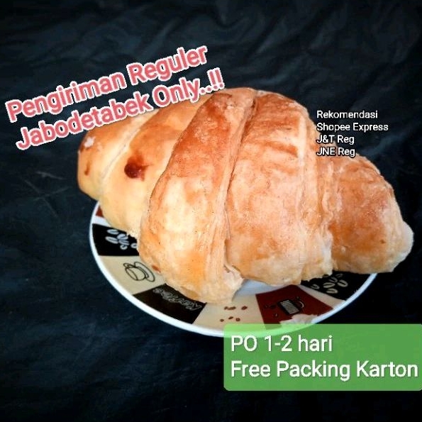 

Croissant Tawar 45g Murah Meriah