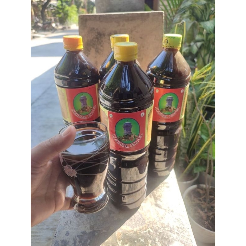 

500ML Jamu herbal ampel asli 100% dari bahan alami/jamu sehat/jamu herbal tradisional BPOM & HALAL