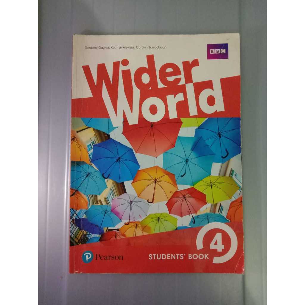 

Buku Wider World Students 4 Book Pearson BBC - Buku Bekas