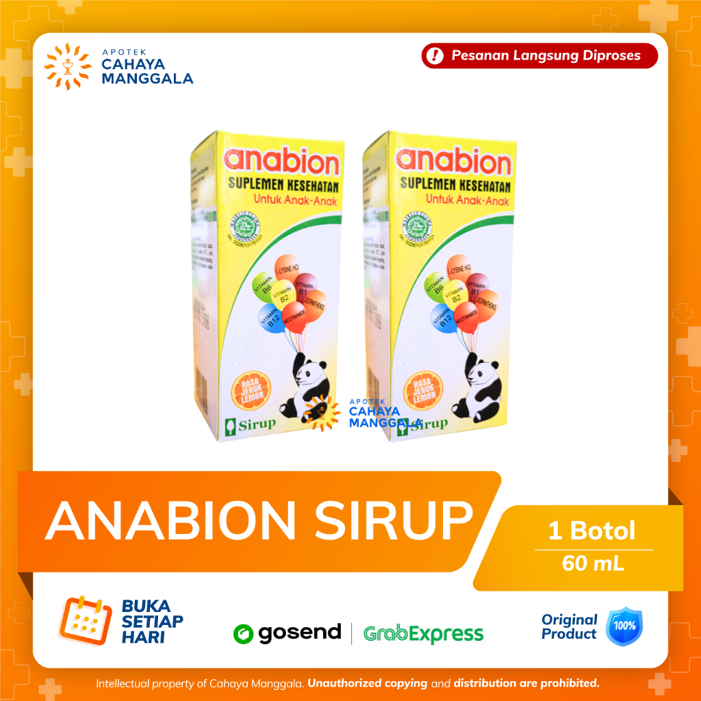 ANABION SIRUP SUPLEMEN ANAK @ 60 ML