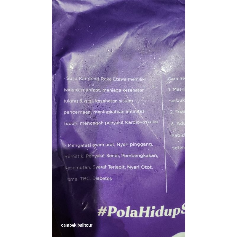 

susu raka etawa asli lokal bali