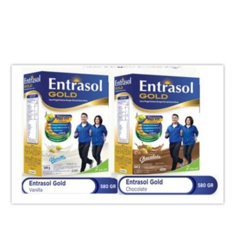 

entrasol gold vanila/coklat 580g